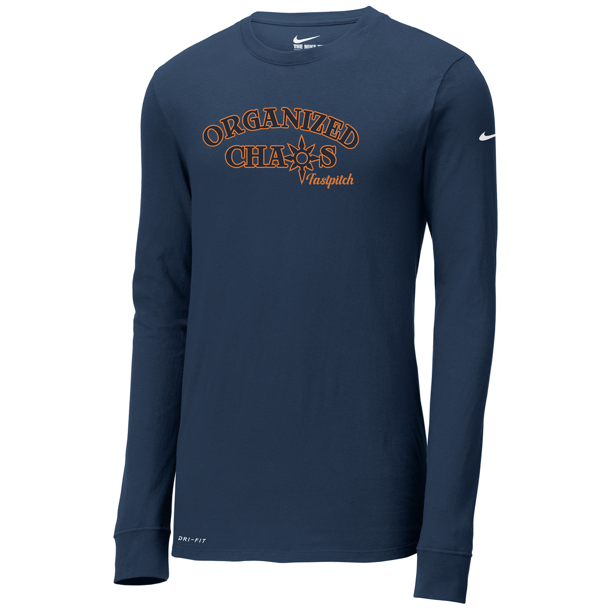 Organized Chaos Softball Nike Dri-FIT Long Sleeve Tee