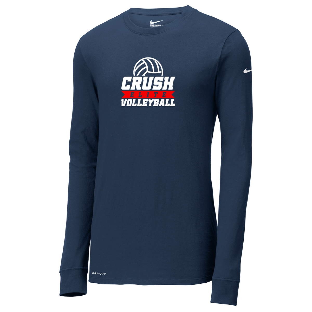 Crush Elite Volleyball Nike Dri-FIT Long Sleeve Tee