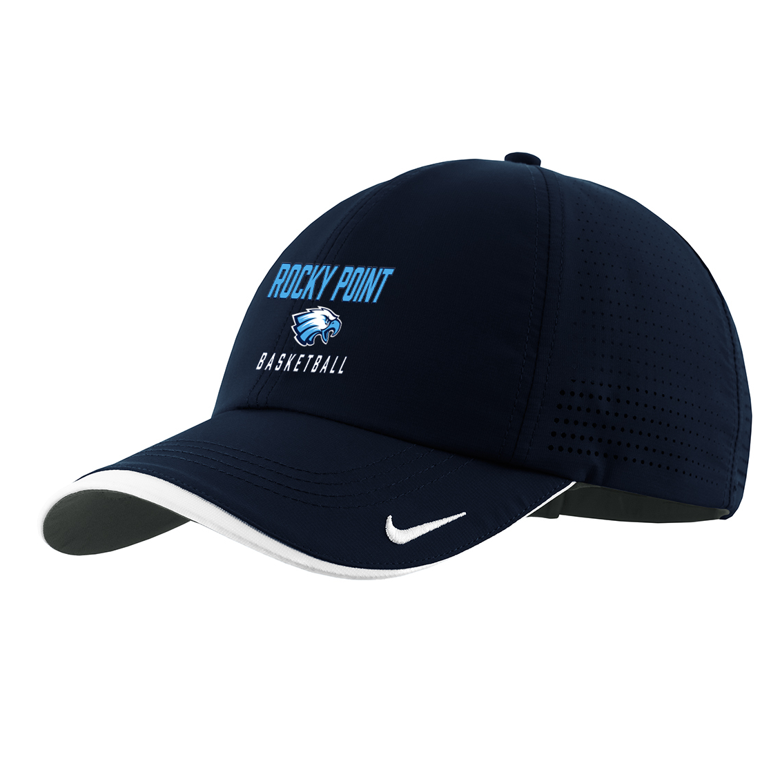 Rocky Point Varsity Basketball Nike Swoosh Cap