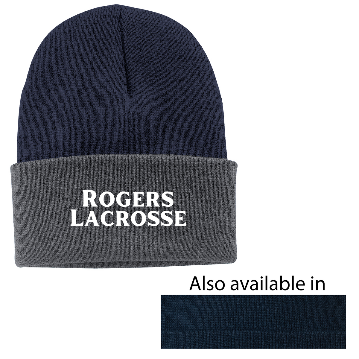 Rogers Lacrosse Knit Beanie