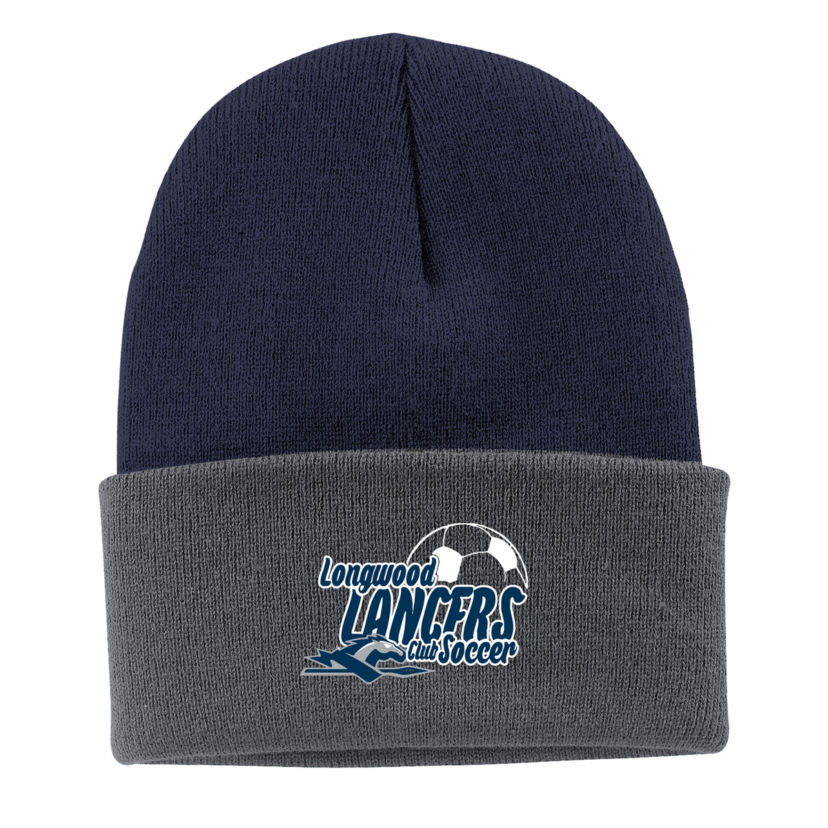 Longwood Womens Club Soccer Knit Beanie