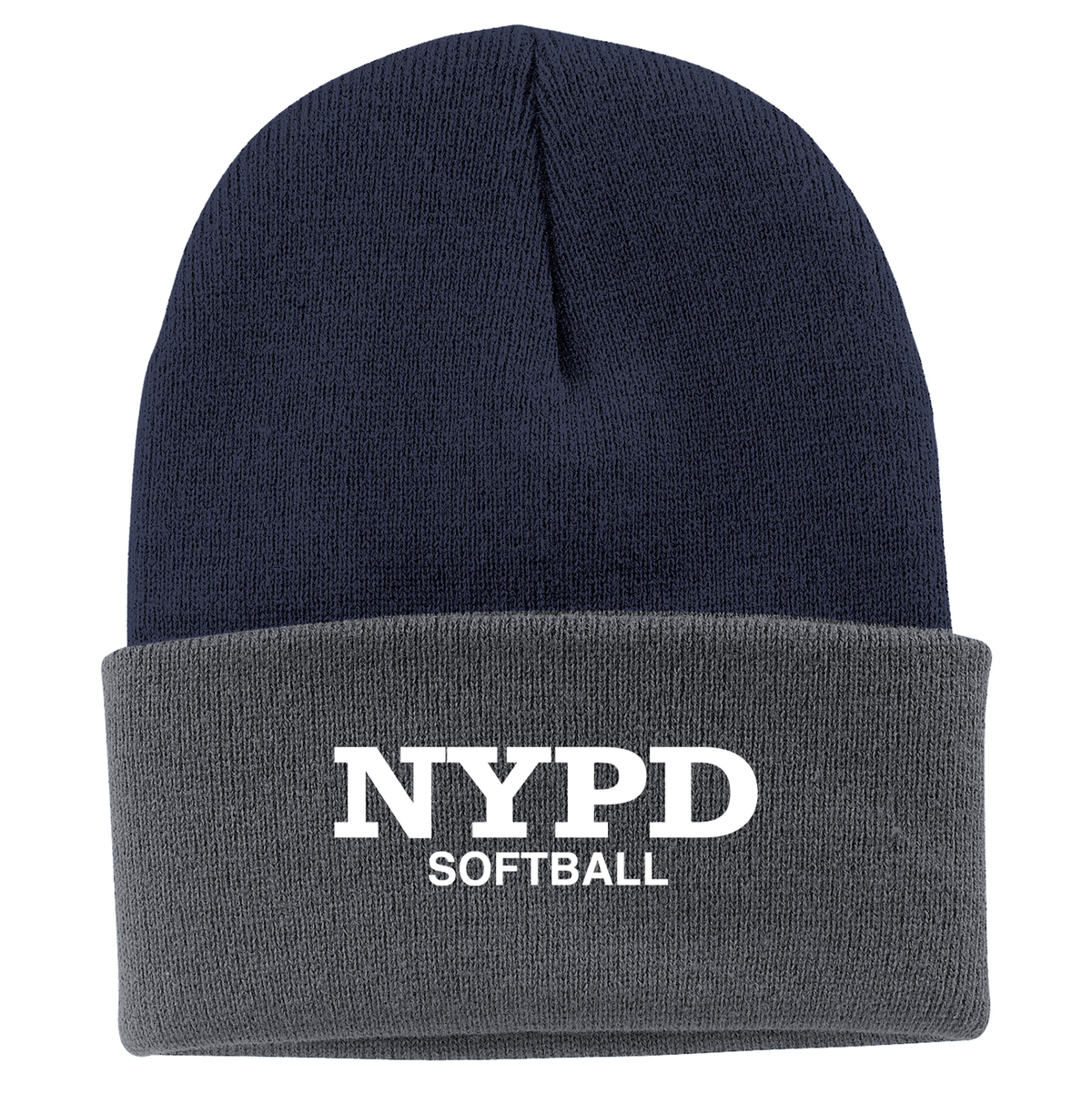 NYPD Softball Knit Beanie