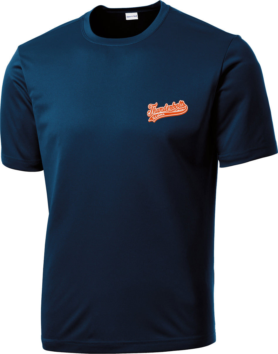 Illiana Thunderbolts Navy Performance T-Shirt