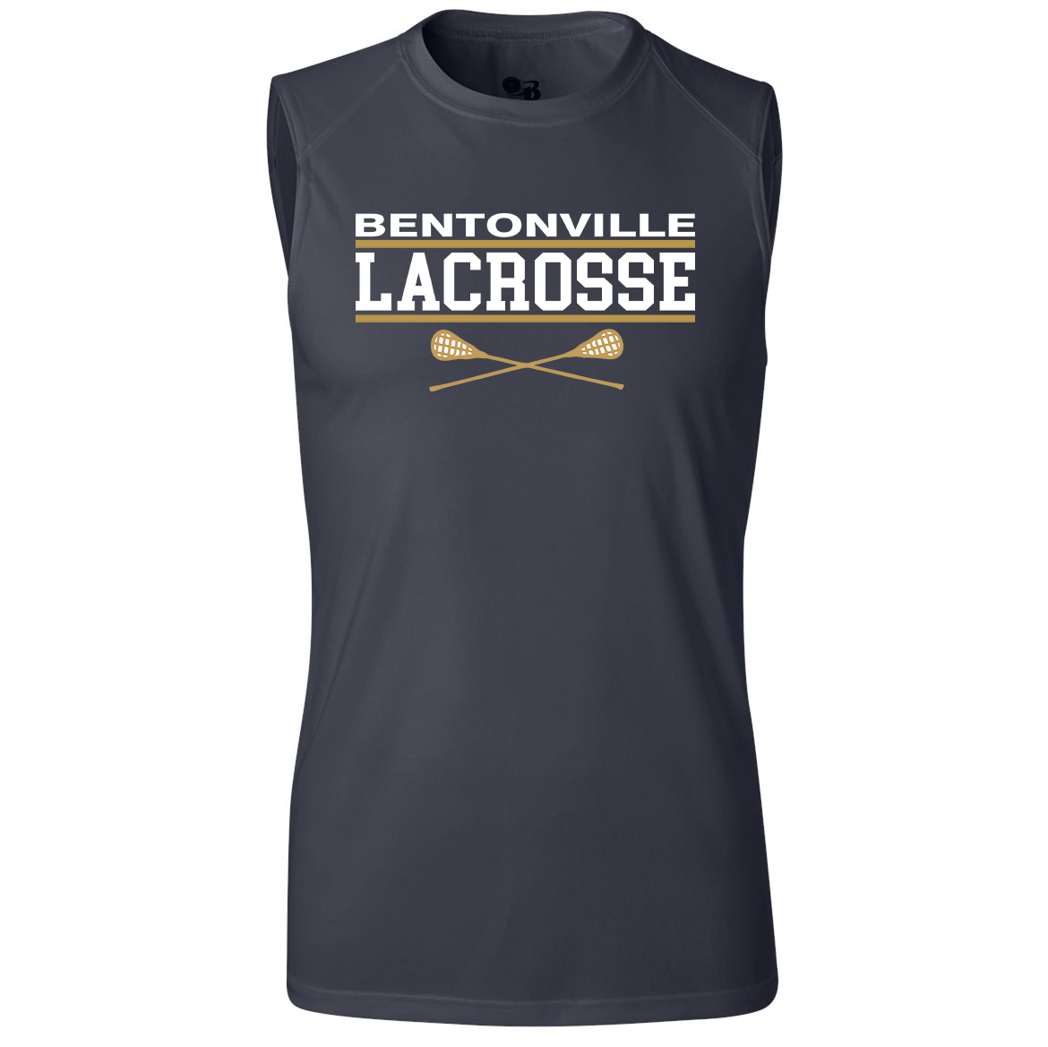 Bentonville Lacrosse B-Core Sleeveless Performance Tank