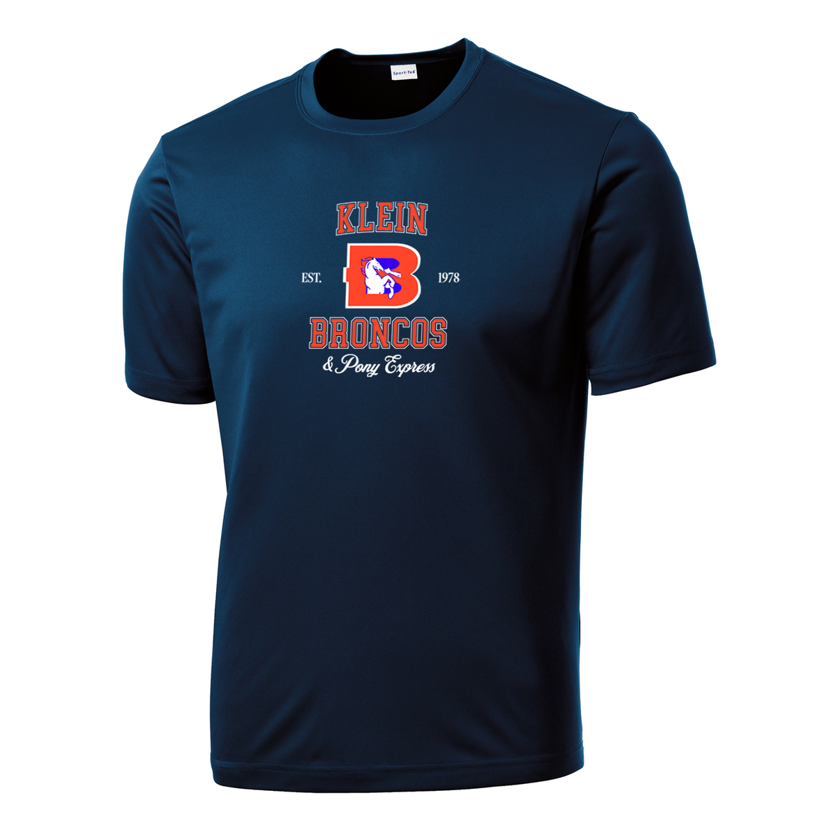Klein Broncos & Pony Express Football Performance T-Shirt