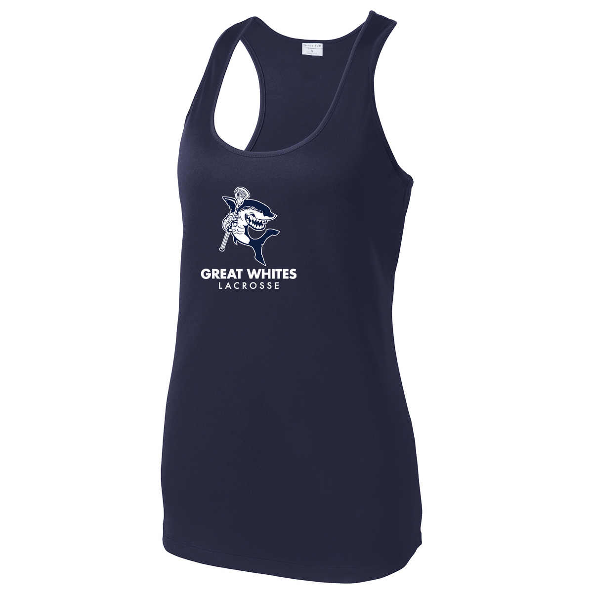 Great Whites Lacrosse Women's Racerback Tank