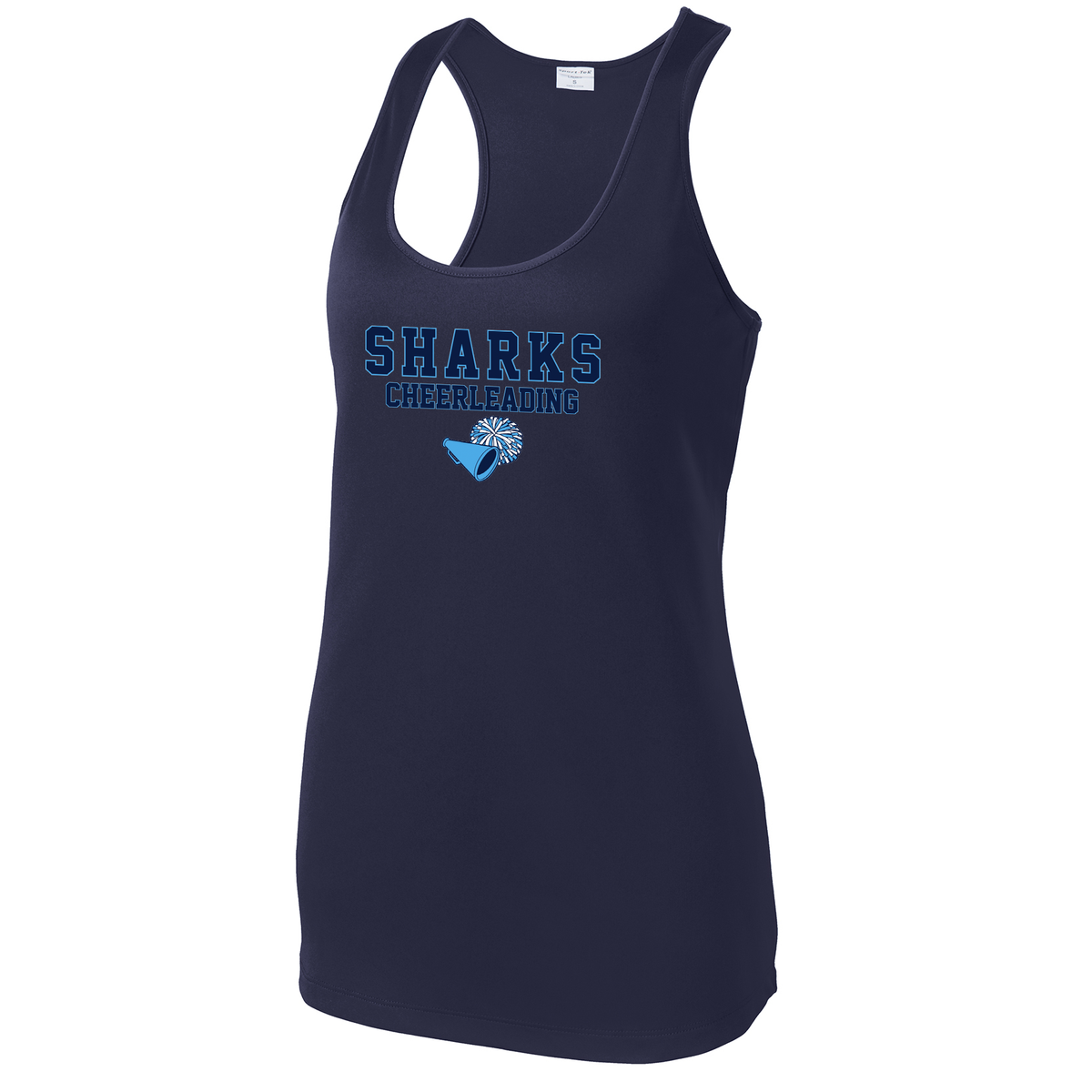 Sharks Cheerleading Women's Racerback Tank