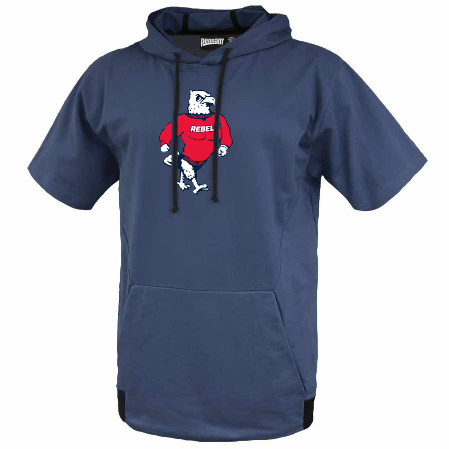 Rebels Seahawks Fleece Short Sleeve Hoodie