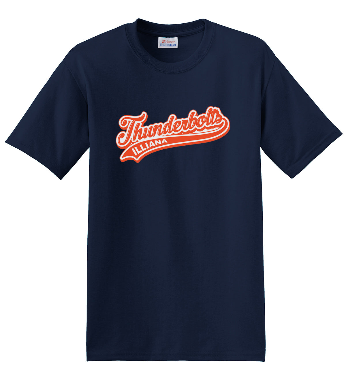 Illiana Thunderbolts Navy T-Shirt