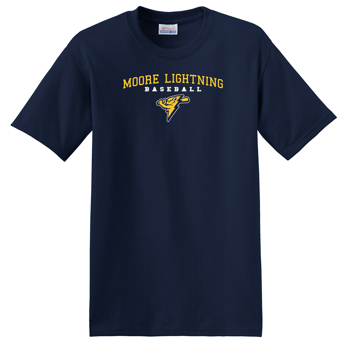 Moore Lightning Baseball  T-Shirt
