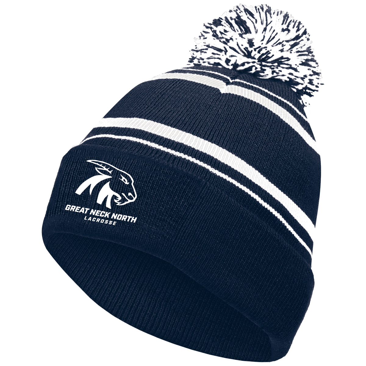 Great Neck North HS Lacrosse Homecoming Beanie