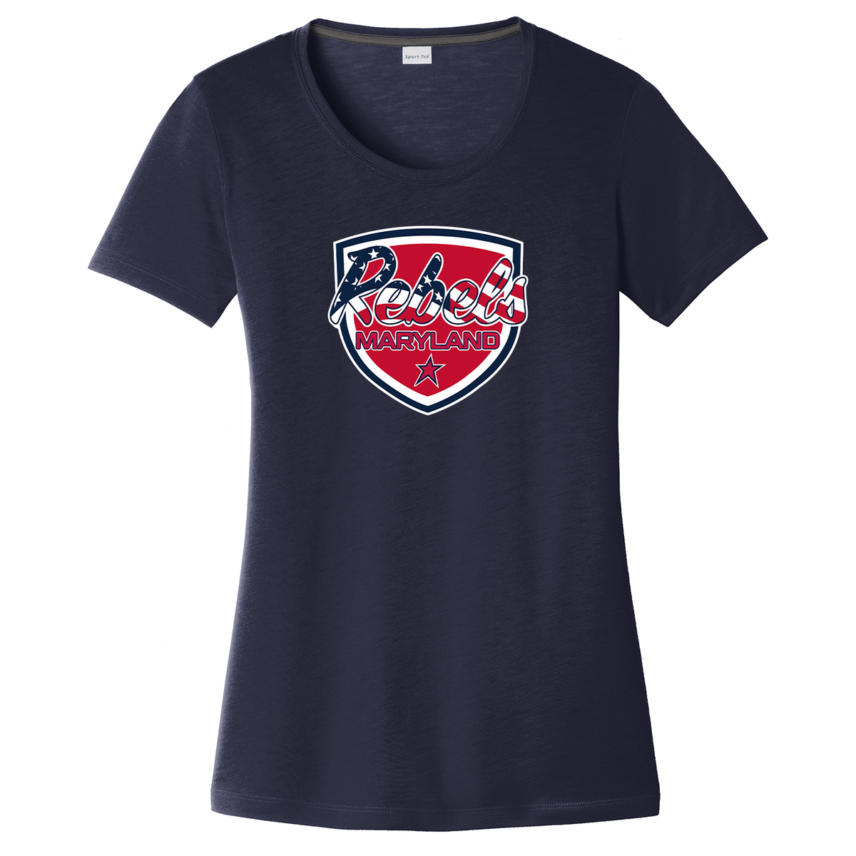 Rebels Maryland Women's CottonTouch Performance T-Shirt