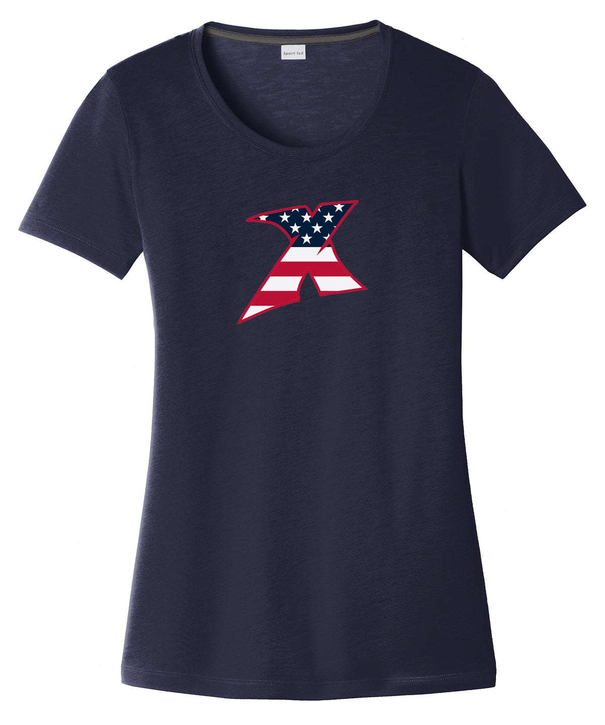 MDX Navy Women's CottonTouch Performance T-Shirt