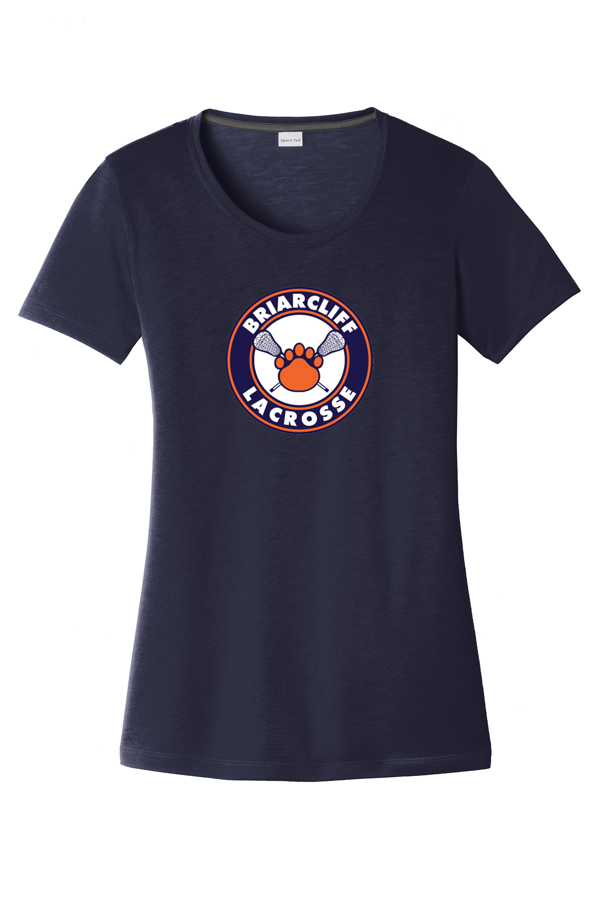 Briarcliff Lacrosse Navy Women's CottonTouch Performance T-Shirt