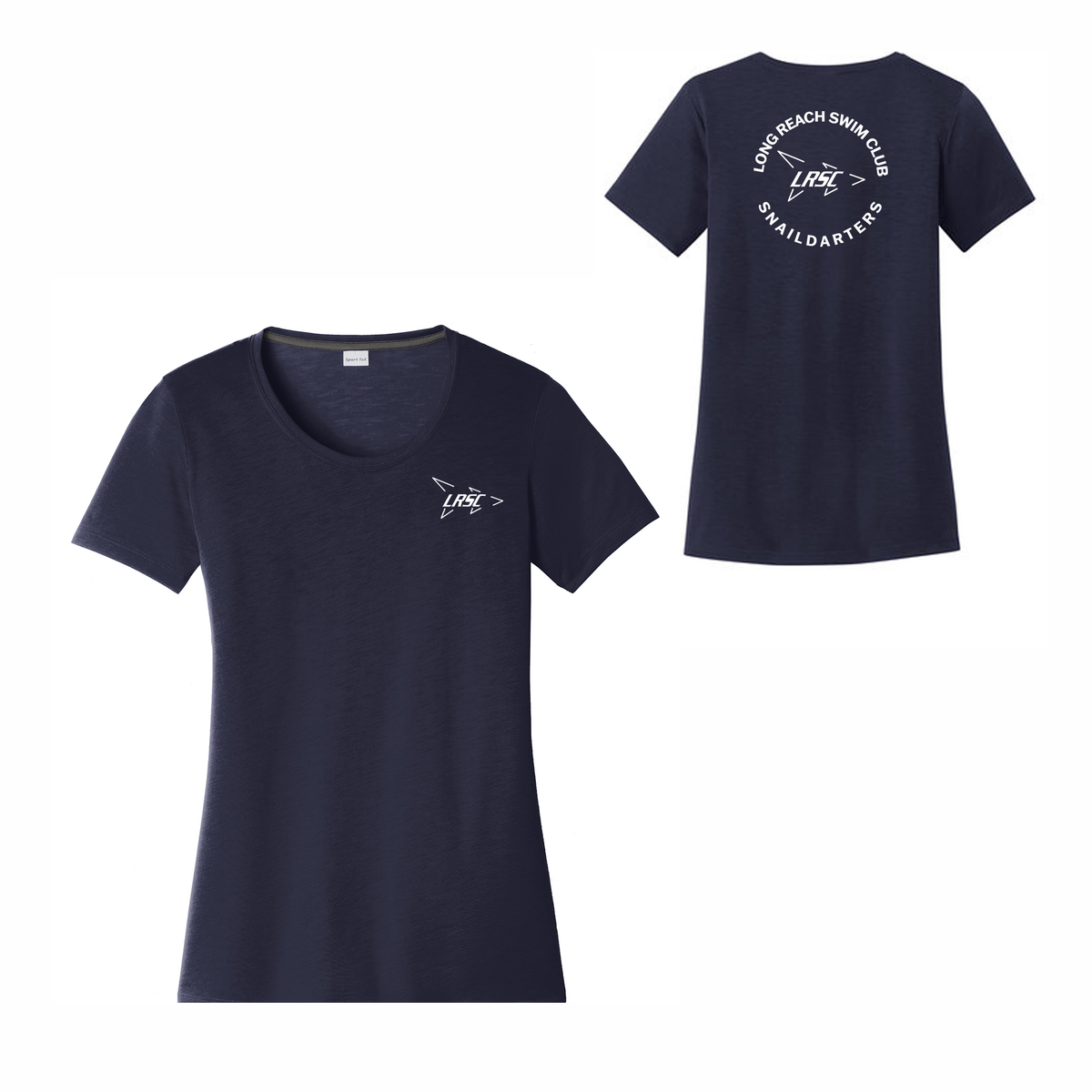 Long Reach Swim Club Women's CottonTouch Performance T-Shirt