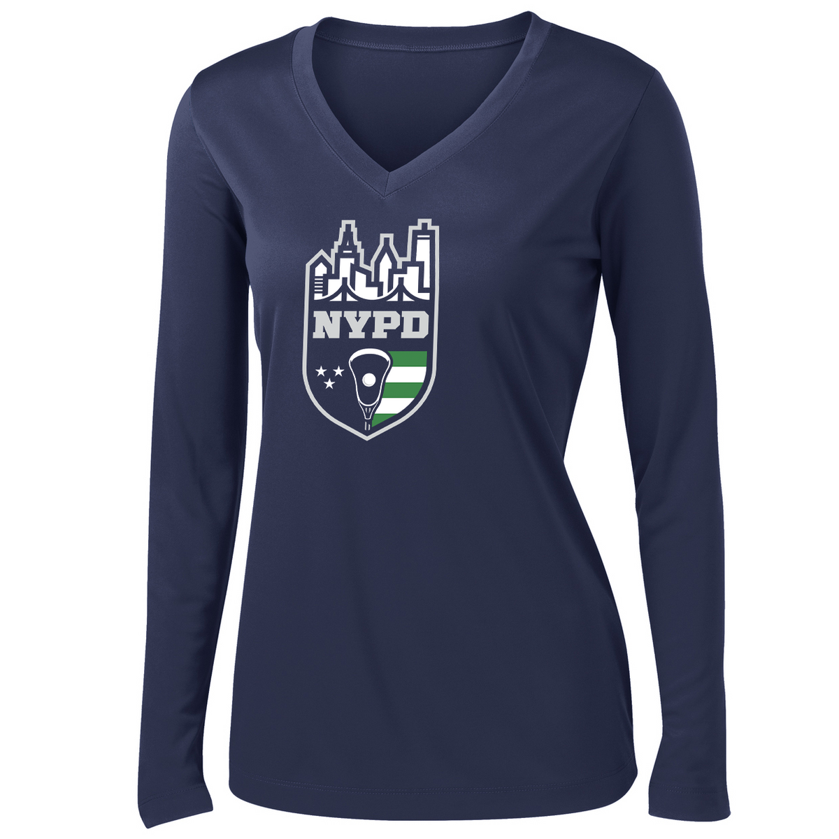 NYPD Womens Lacrosse Women's Long Sleeve Performance Shirt