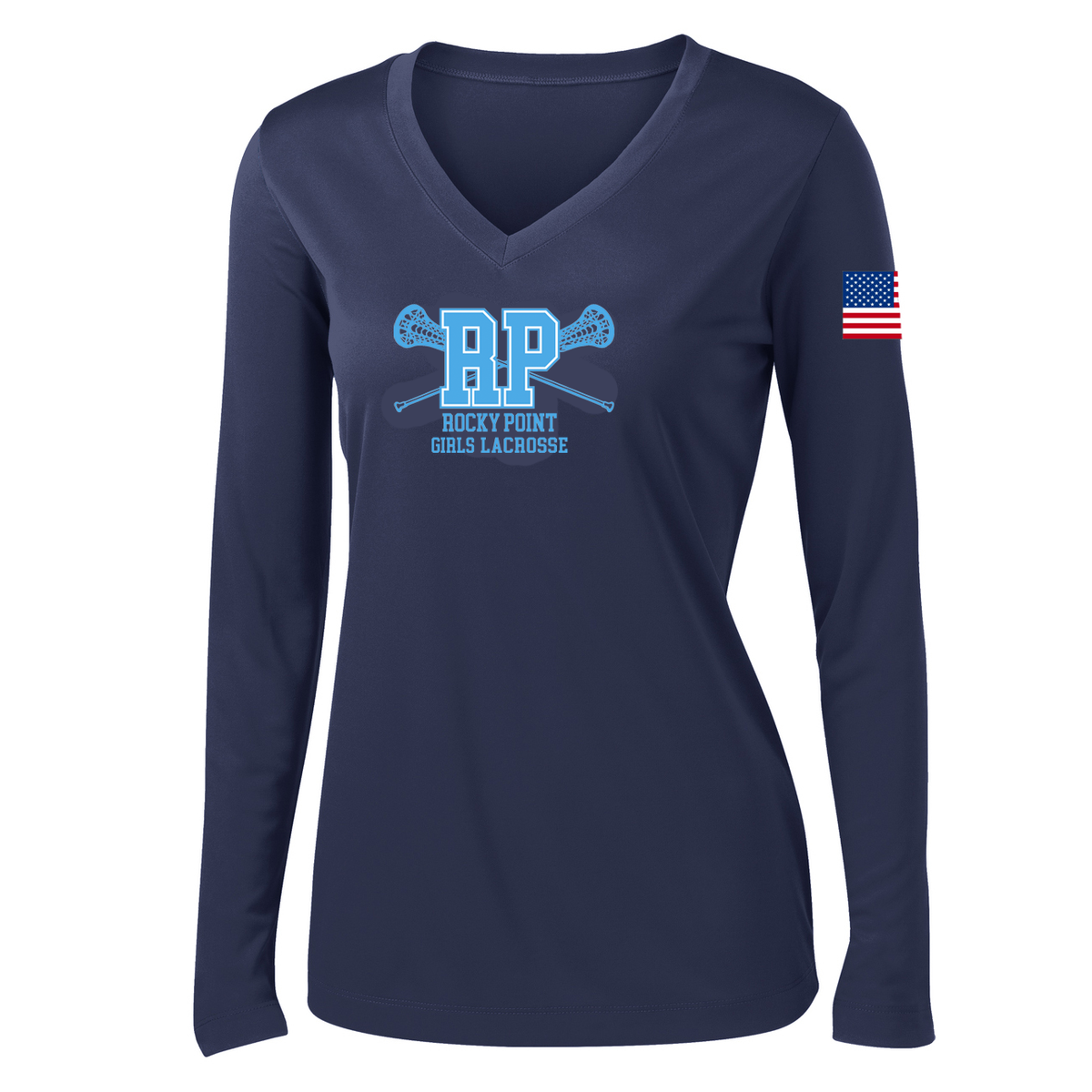 Rocky Point Girls Lacrosse Women's Long Sleeve Performance Shirt