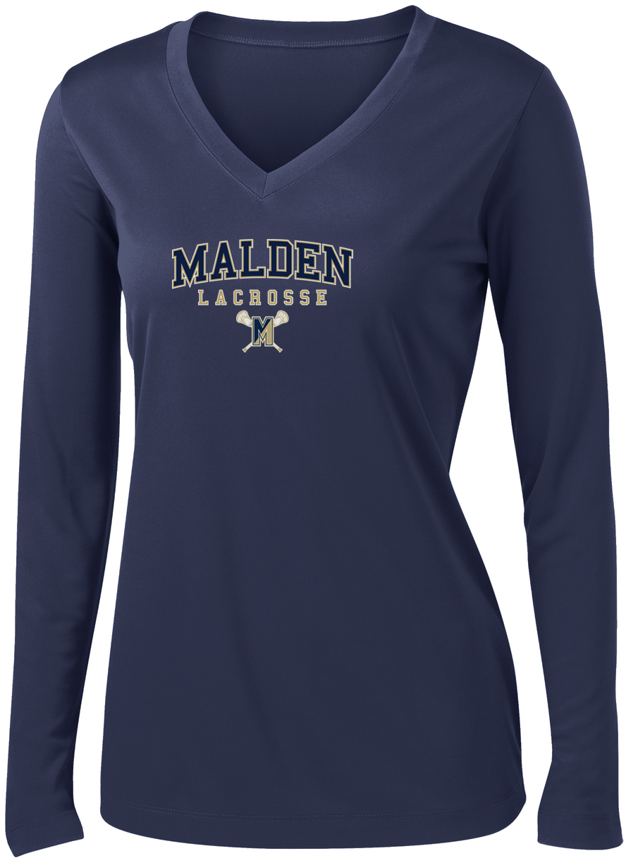 Malden Lacrosse Women's Long Sleeve Performance Shirt