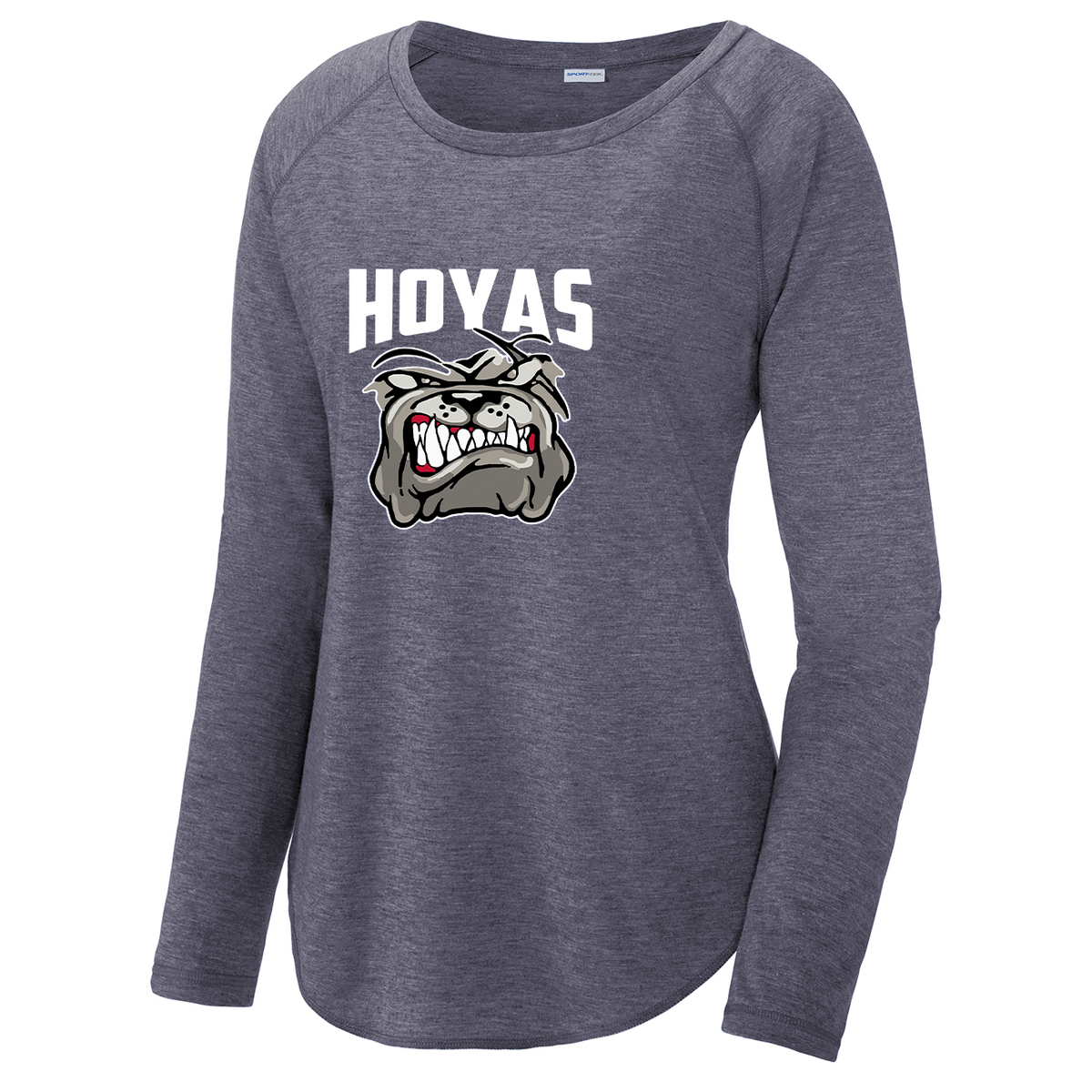 Hoya Lacrosse Women's Raglan Long Sleeve CottonTouch