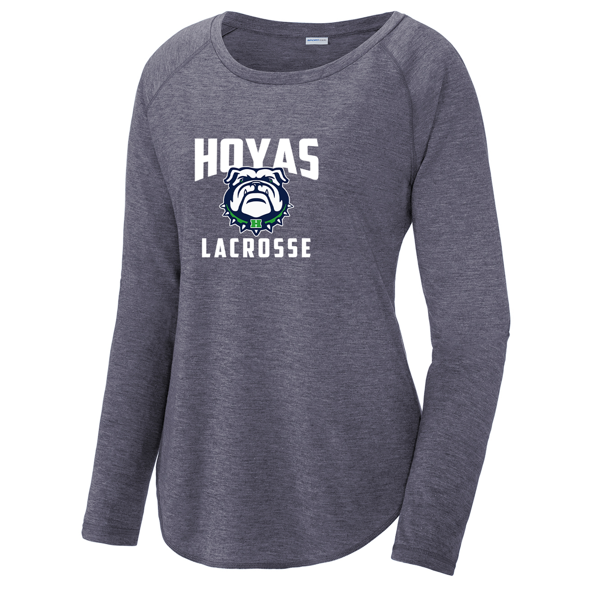 Hoya Lacrosse Women's Raglan Long Sleeve CottonTouch