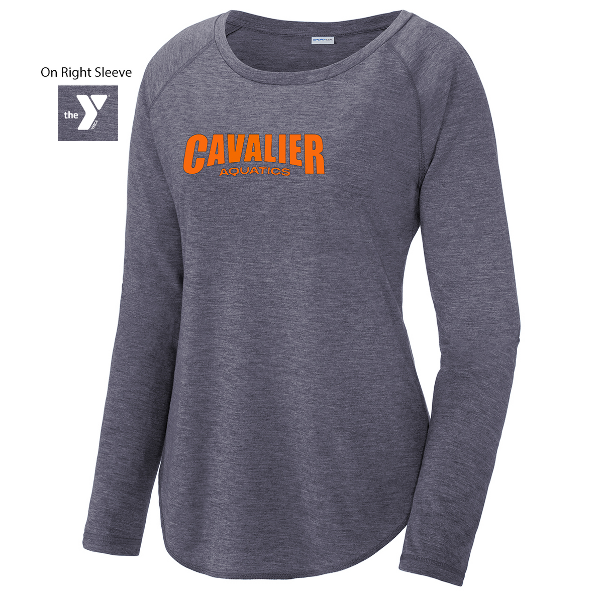 Cavalier Aquatics Women's Raglan Long Sleeve CottonTouch