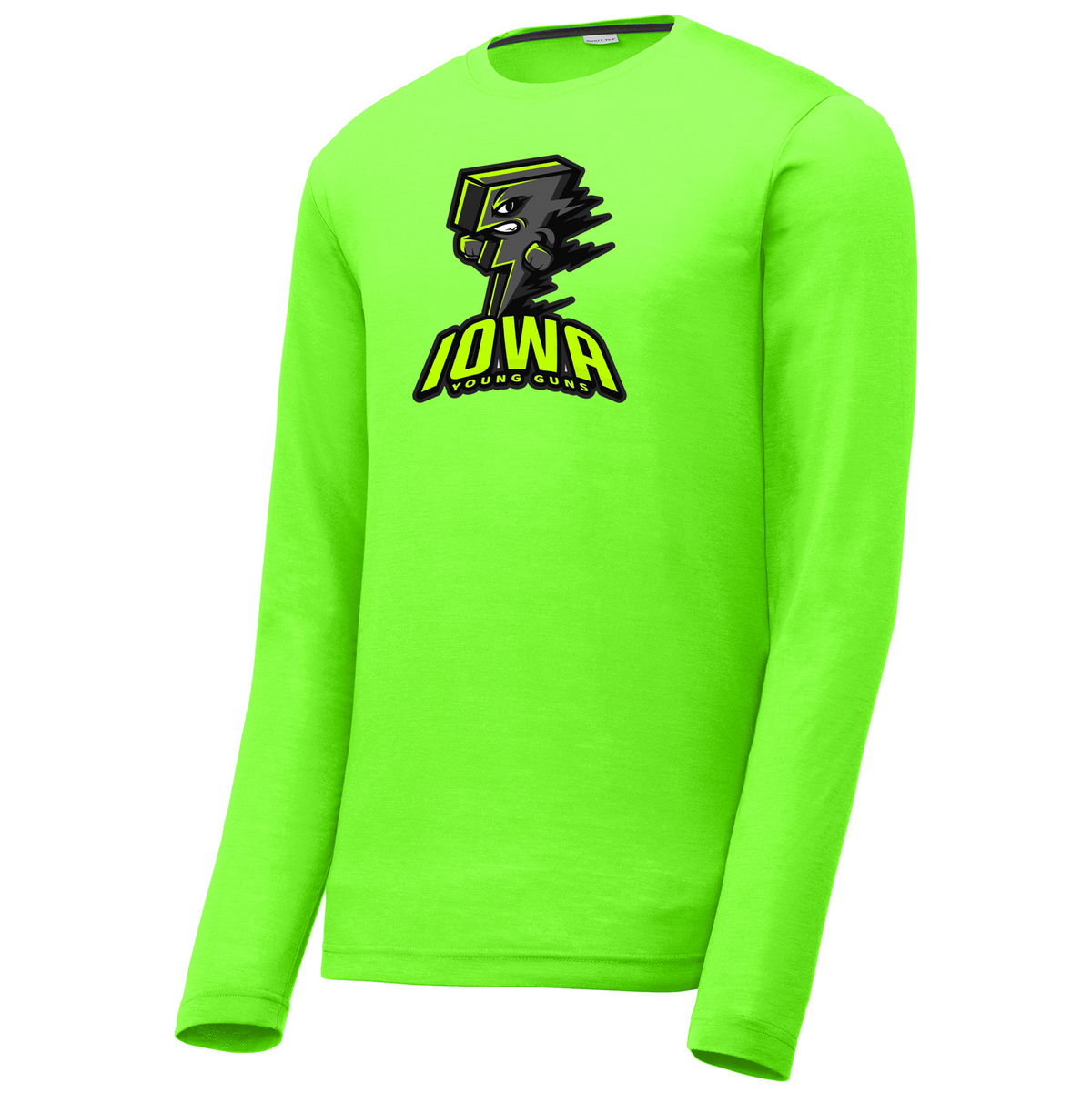 Iowa Young Guns Long Sleeve CottonTouch Performance Shirt