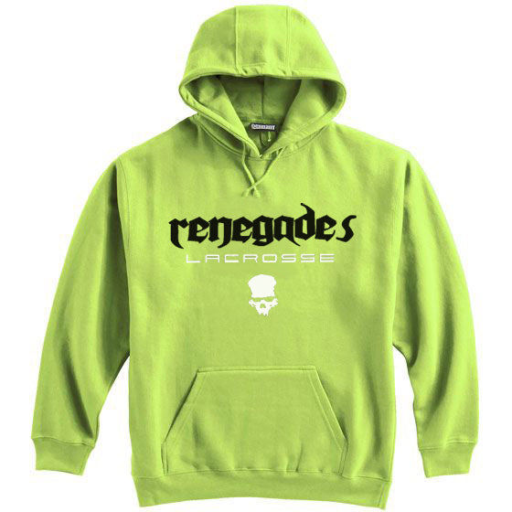 Renegades Lacrosse Neon Green Sweatshirt