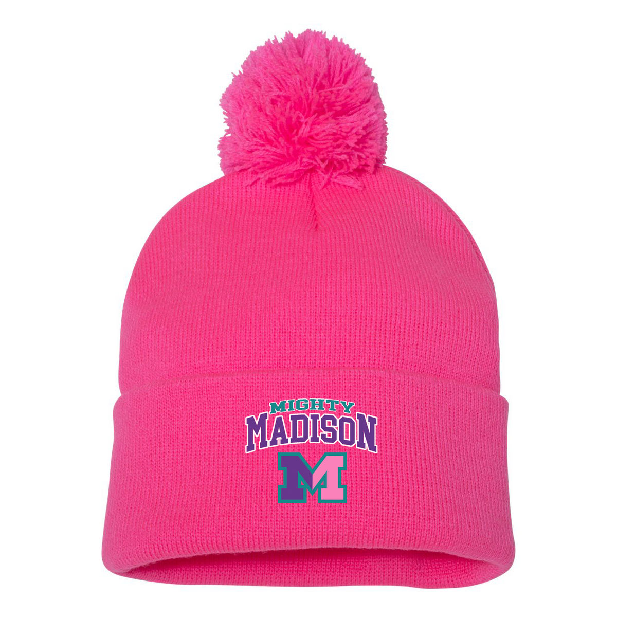 Mighty Madison Pom-Pom Beanie