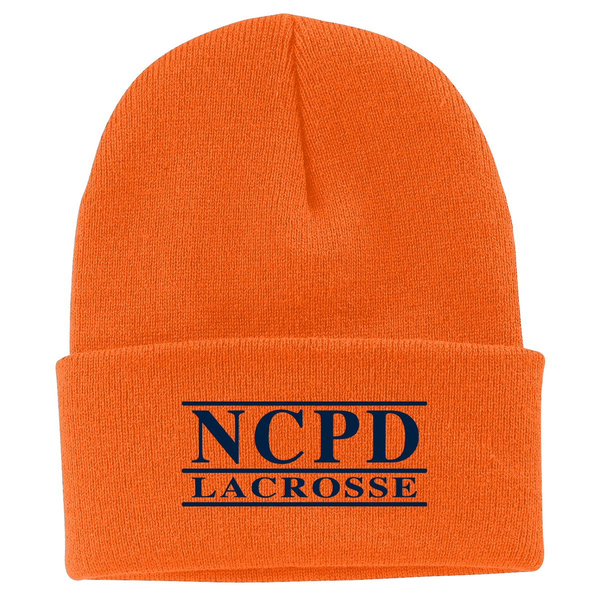 NCPD Lacrosse Knit Beanie