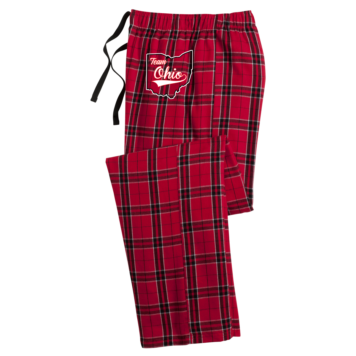 Team Ohio Softball Plaid Pajama Pants