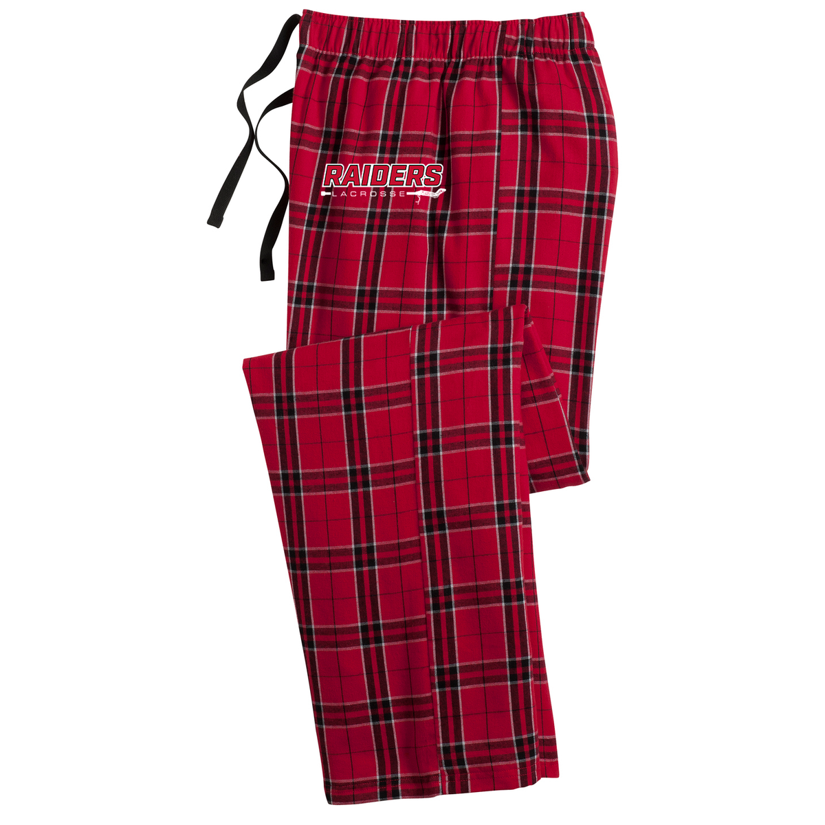 PM Raiders Girls Lacrosse Plaid Pajama Pants