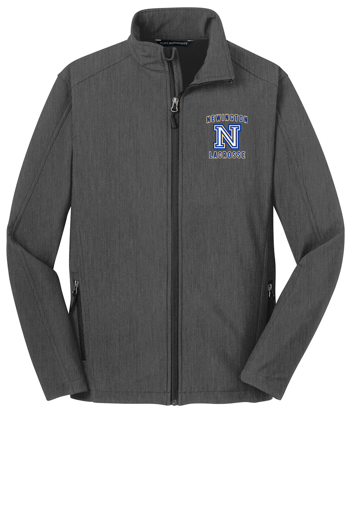 Newington Lacrosse Charcoal Soft Shell Jacket
