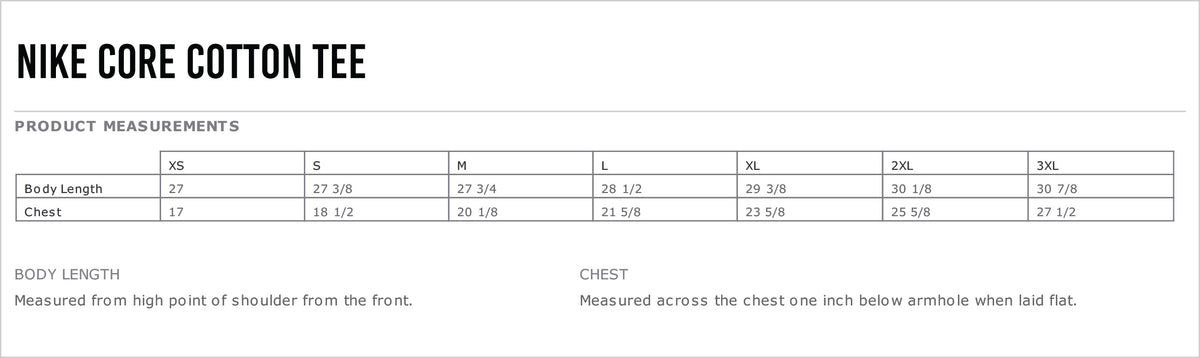 Common Sense Baseball Nike Core Cotton Tee