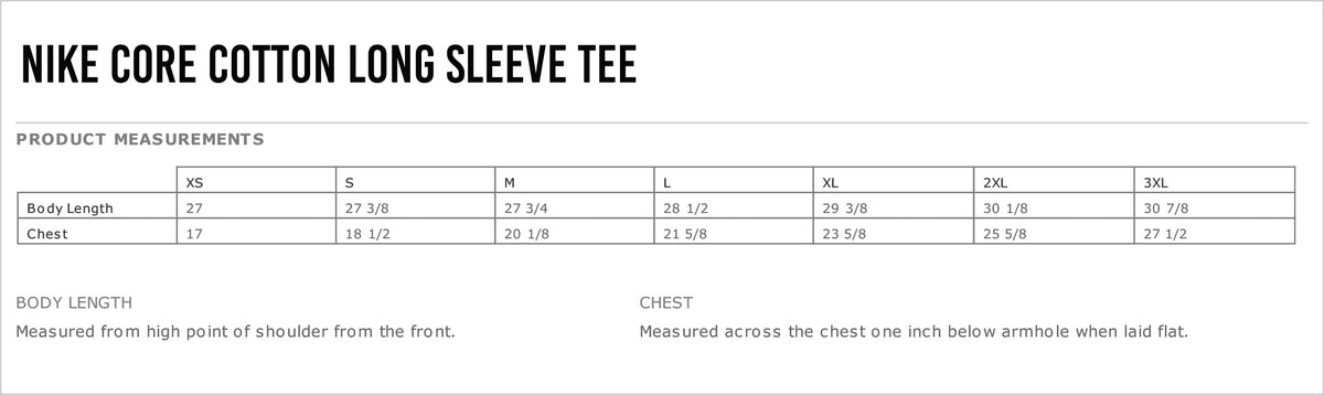 Smithtown Cross Country Nike Core Cotton Long Sleeve Tee