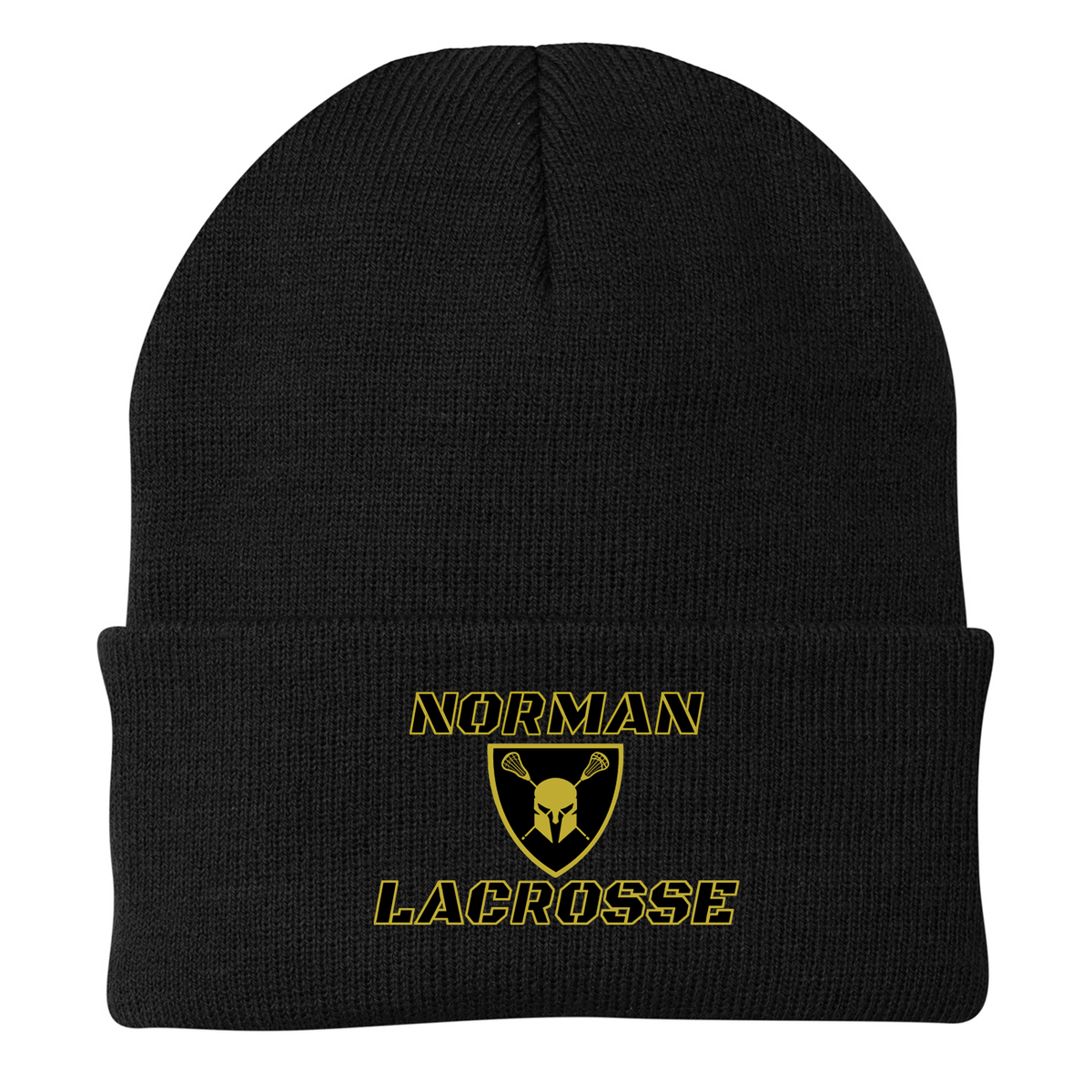 Norman Lacrosse Knit Beanie