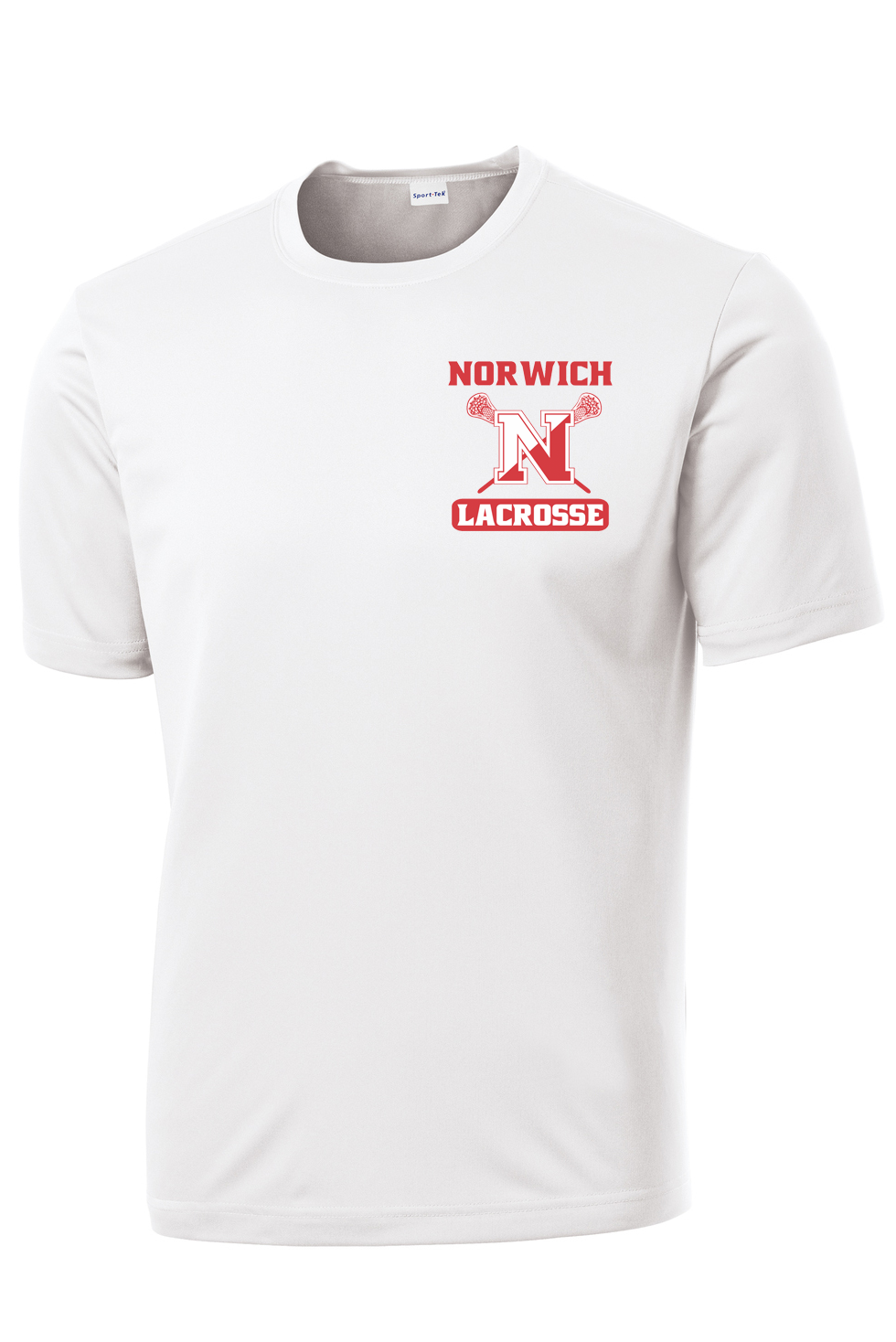 Norwich Youth Lacrosse White Performance T-Shirt