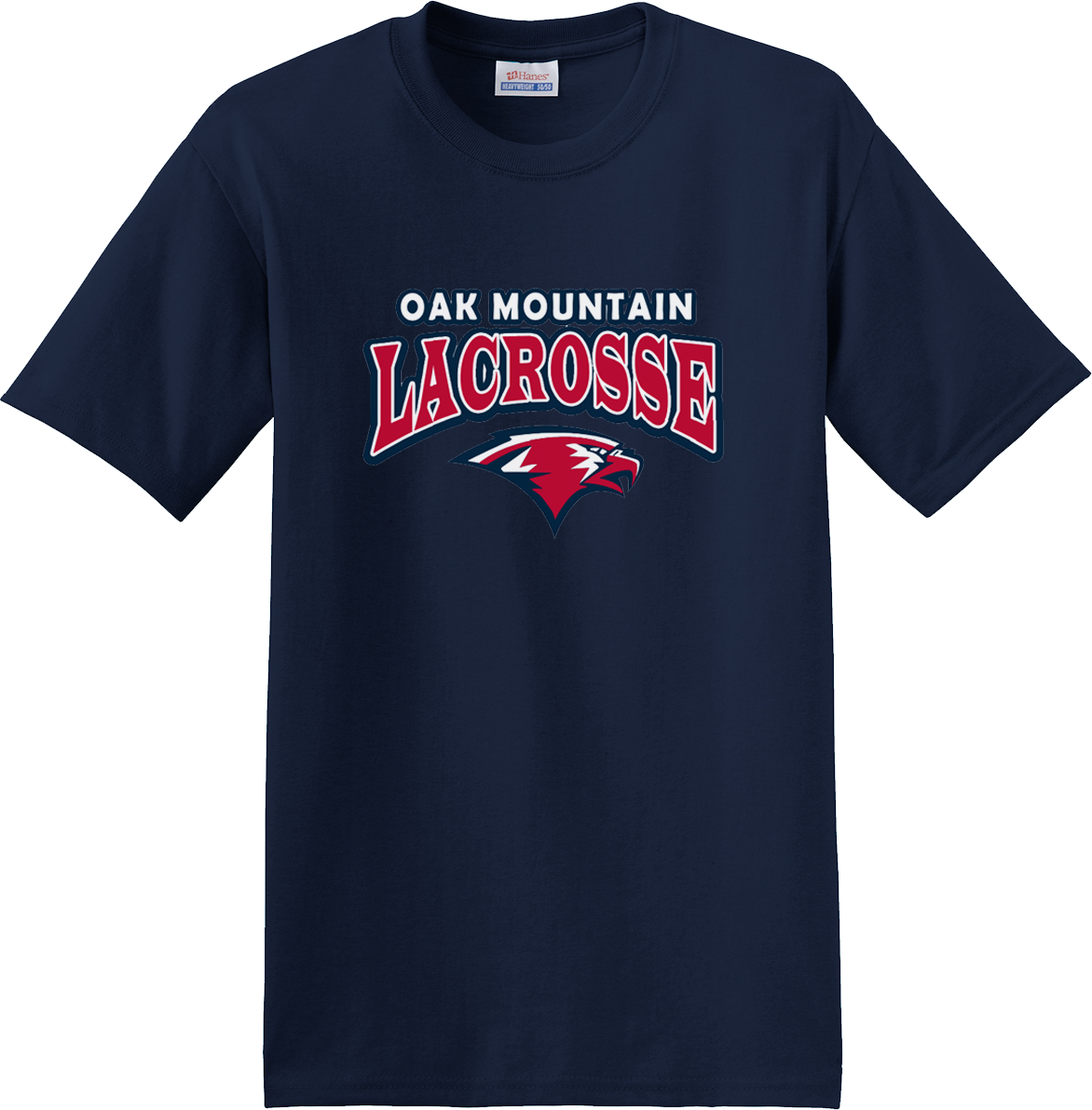 Oak Mtn. Lacrosse Navy T-Shirt
