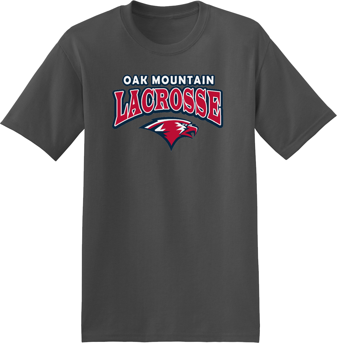 Oak Mtn. Lacrosse Grey T-Shirt
