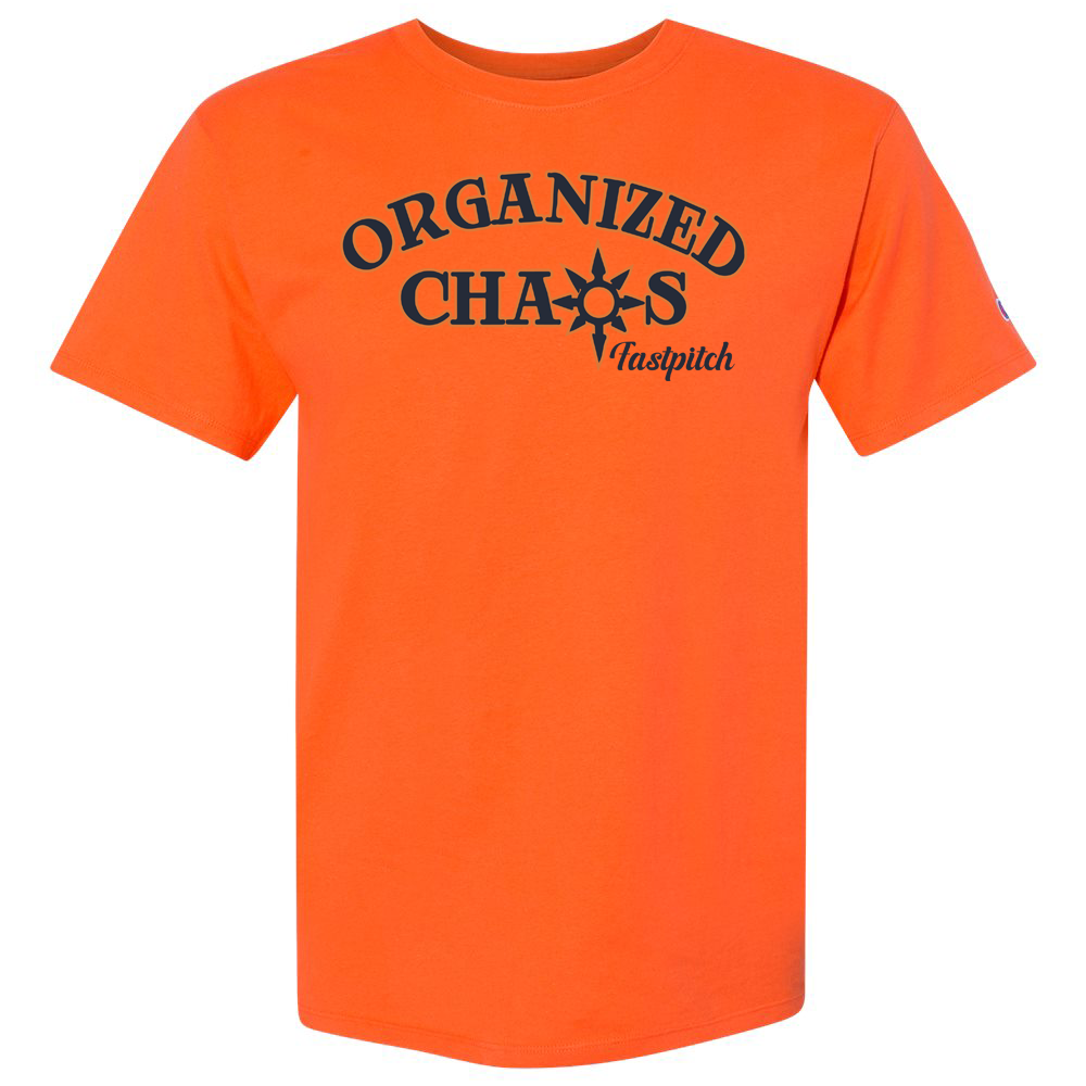 Organized Chaos Softball Champion Short Sleeve T-Shirt