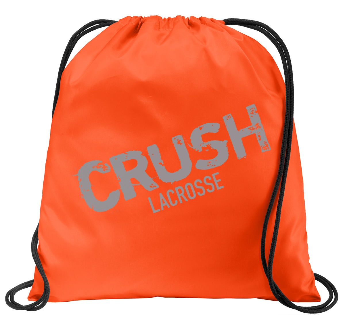 Crush Lacrosse Orange Cinch Pack