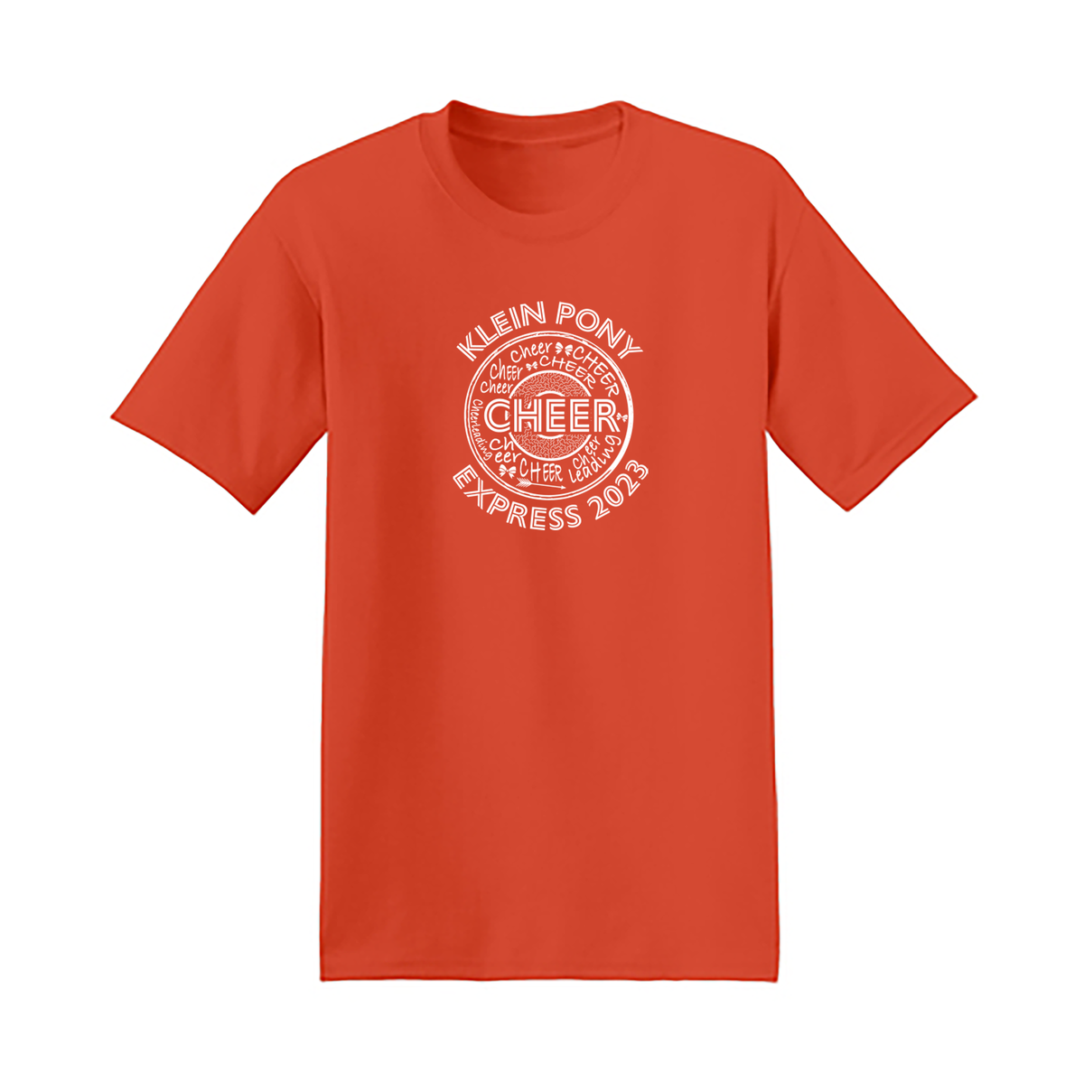 Klein Broncos & Pony Express Football T-Shirt