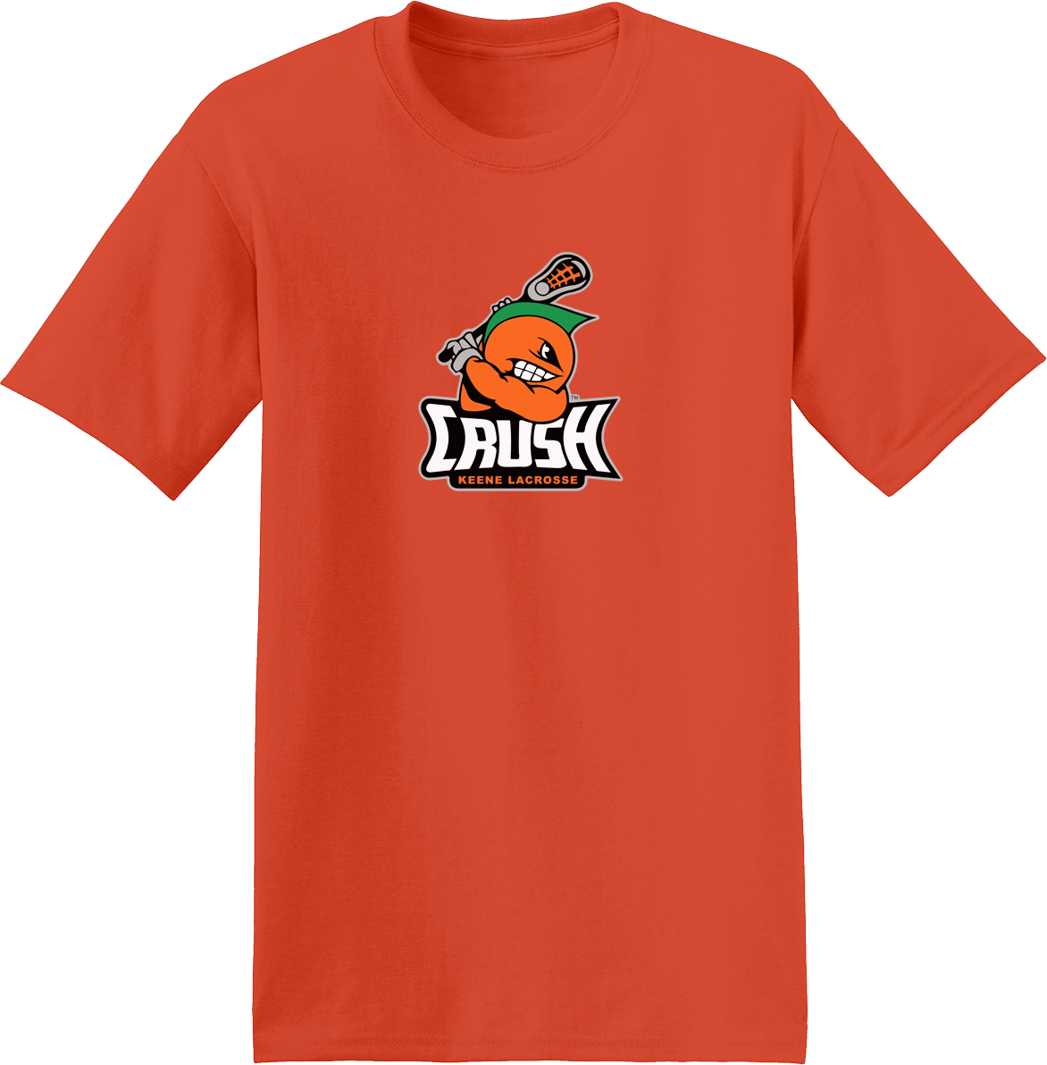 Keene Crush Lacrosse Orange T-Shirt