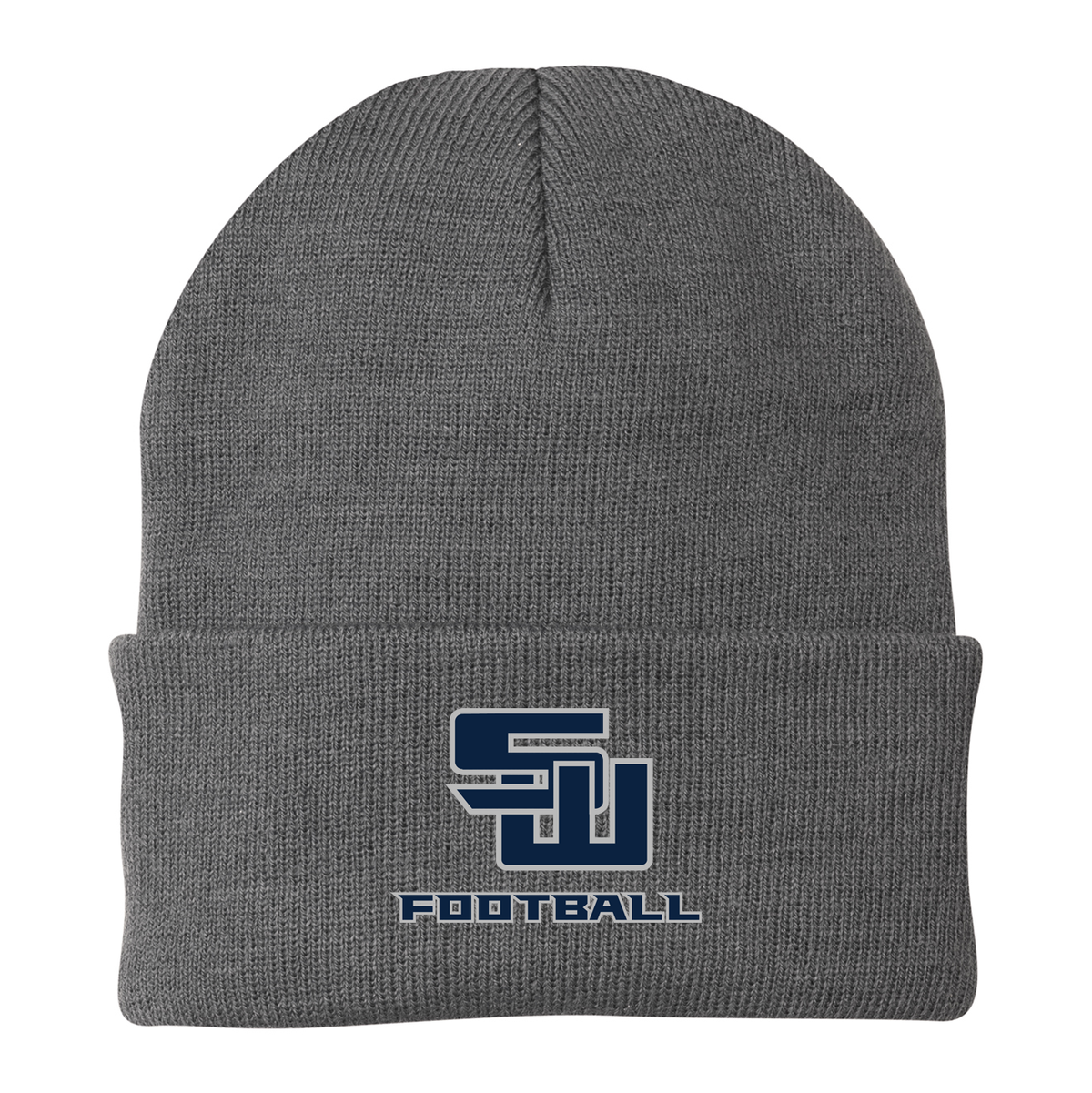 Smithtown West Football  Knit Beanie