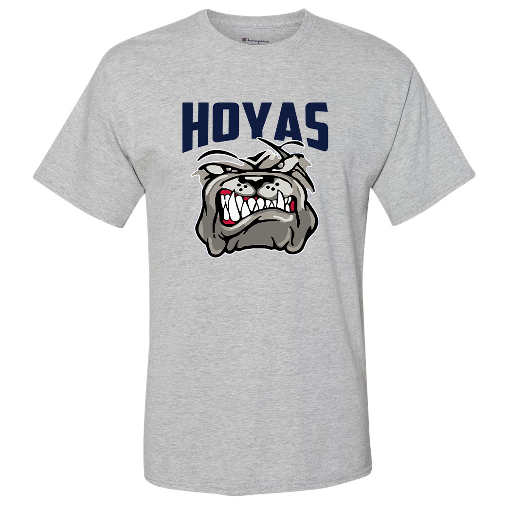 Hoya Lacrosse Team Champion Short Sleeve T-Shirt