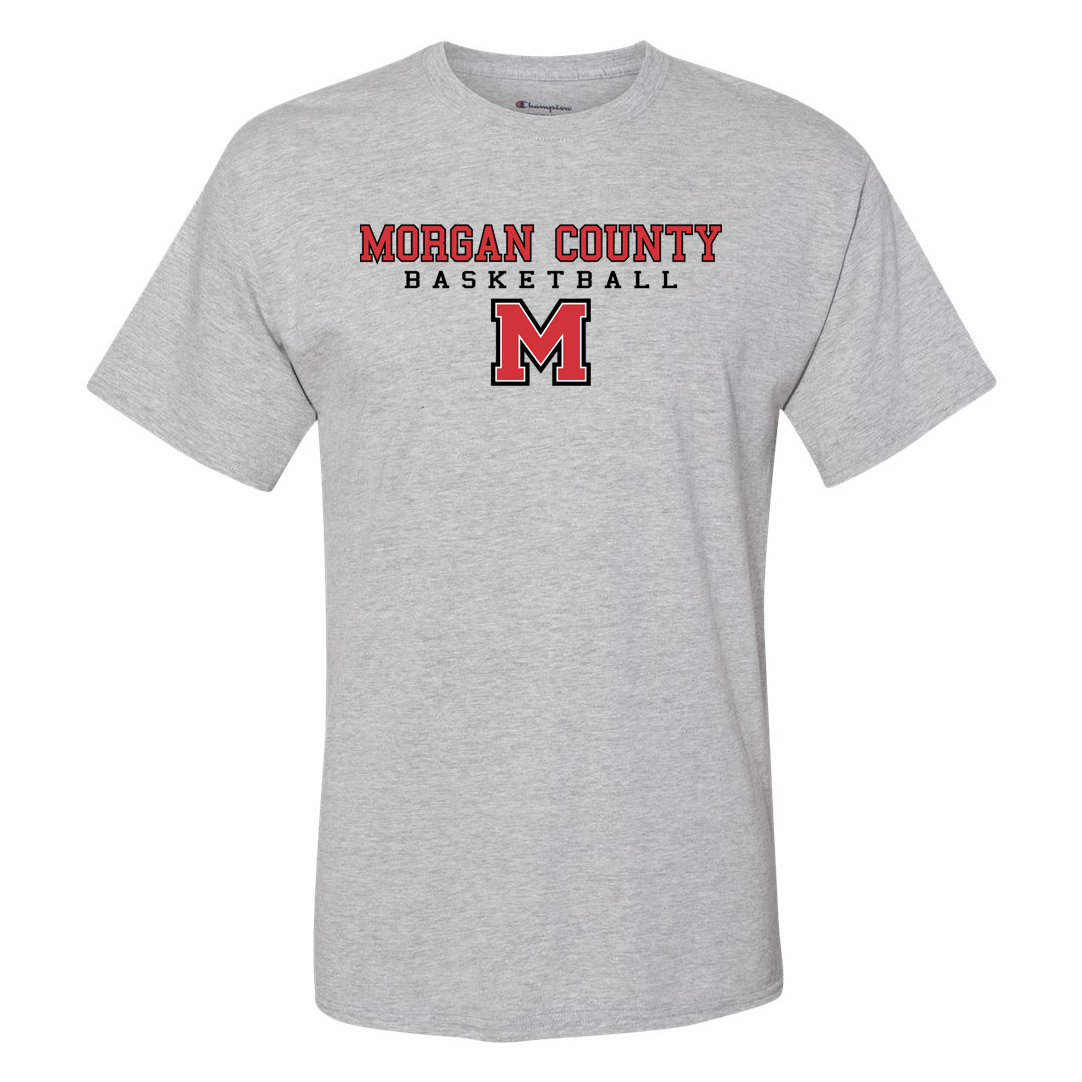 Morgan County Basketball Champion Short Sleeve T-Shirt