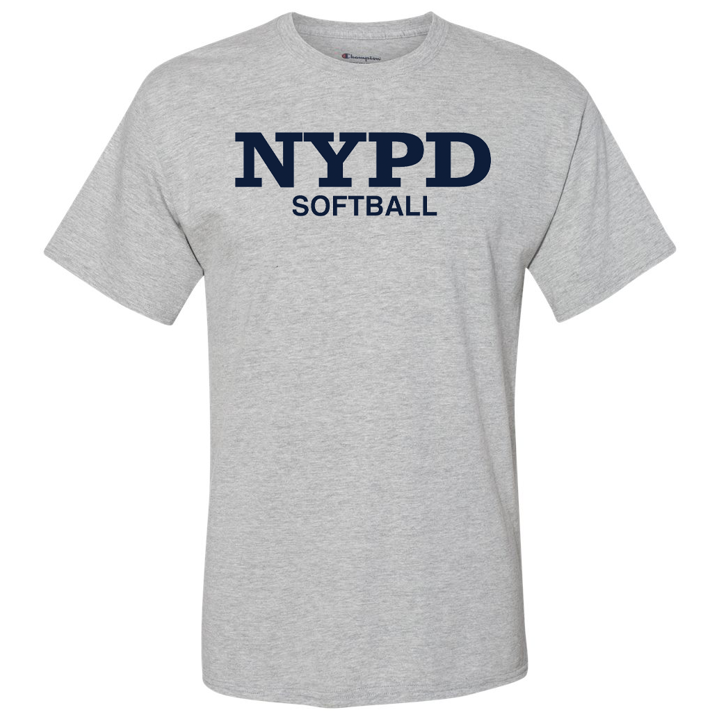 NYPD Softball  Champion Short Sleeve T-Shirt