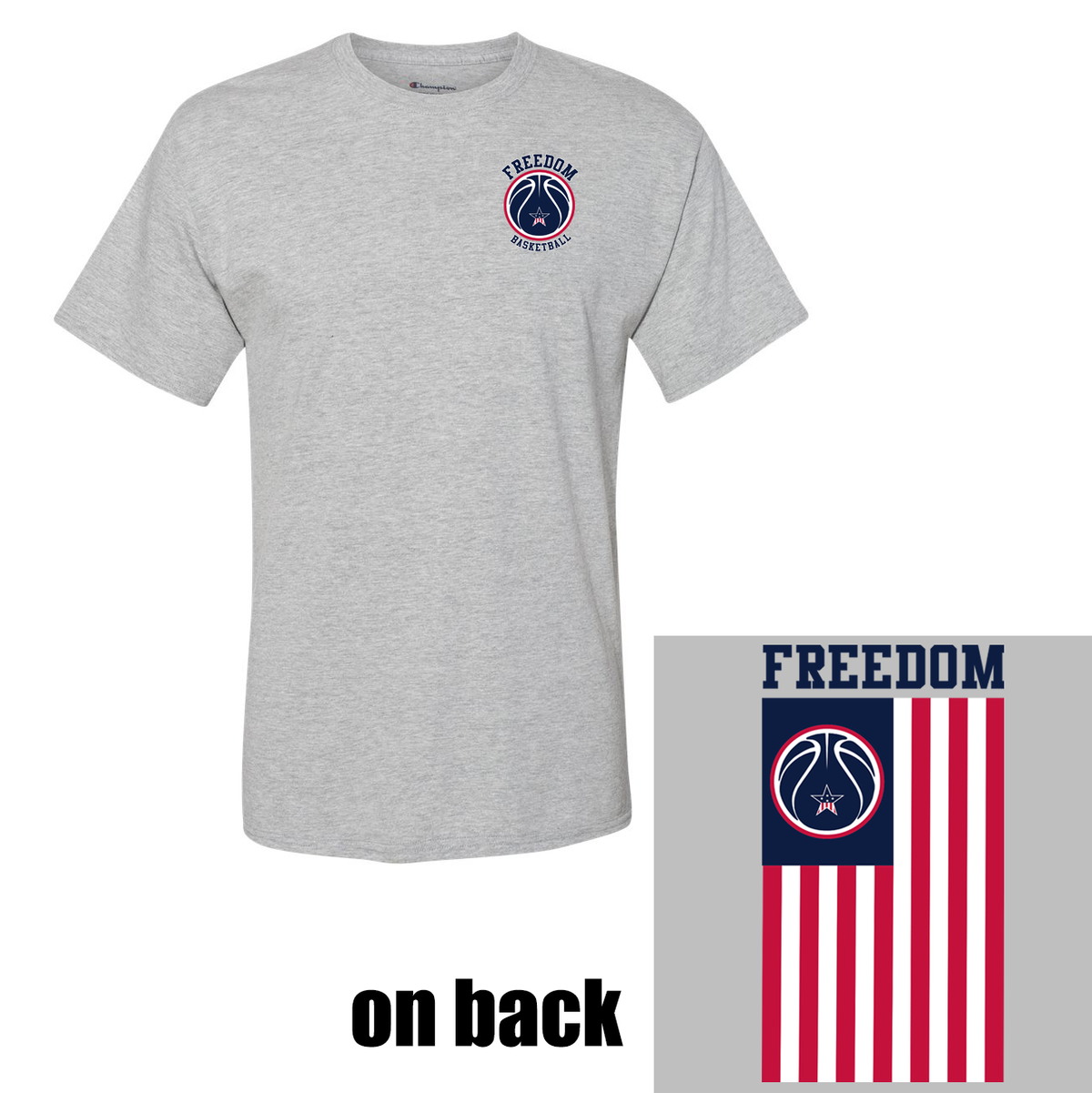 Freedom Basketball Champion Short Sleeve T-Shirt