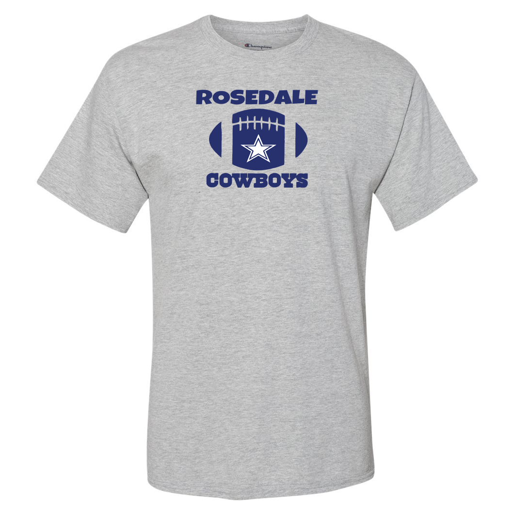 Rosedale Cowboys Champion Short Sleeve T-Shirt