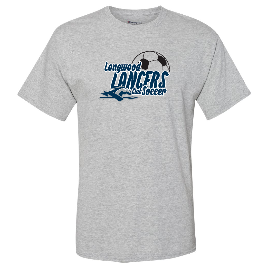 Longwood Womens Club Soccer Champion Short Sleeve T-Shirt