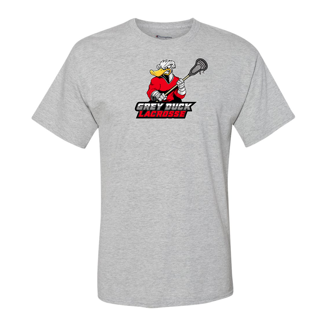 Grey Duck Lacrosse Champion Short Sleeve T-Shirt